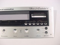 MARANTZ 4240 STEREO QUAD RECEIVER STEREO QUADRADIAL FRONT PANEL FACEPLATE (OEM)