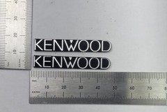 Kenwood Badge Logo Emblem PAIR Speakers, Amps, Turntables Custom Made IN USA🇺🇸