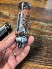 PAIR GT-E34-LS / EL34 / 6CA7 GROOVE TUBES AMPLIFIER POWER TUBES TESTED