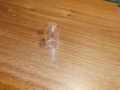 SSP24 DE-SOLDERING GLASS DOME, FITS VINTAGE SYLVANIA SS200,NOS