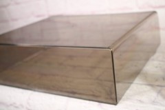 Garrard Synchro-Lab 72B Original Dust Cover Smoked Acrylic G Logo