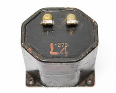 Vintage Chicago Transformer Shielded Power Supply Choke / 10.3H 486 Ohm — RM12