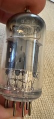 NOS Matched Pair RCA 12AX7A ECC83 12AX7 phono Grade Audio Tubes