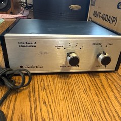 ELECTRO VOICE EV Equalizer INTERFACE A stereo speaker Equalizer