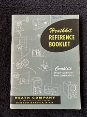 Vintage Heathkit Manuals, Reference Book Preamp WA-P2, Amp W-5M, Handitester M-1
