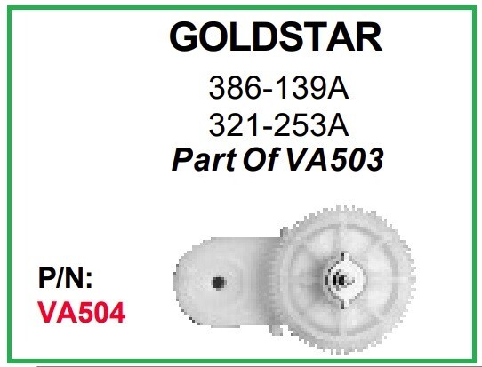 PRB VA504 VCR Video Idler Wheel for Goldstar 386-139A 321-253A and Others
