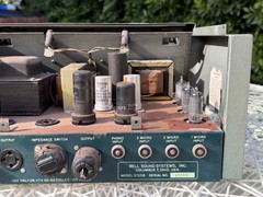 1950s Bell Sound Systems 3725B Vacuum Tube Amplifier PARTS/REPAIR