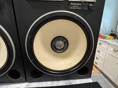 Vintage 1981 Technics SB-G900 Speakers With Redone Covers Tested 300 Watts 8 Ohm