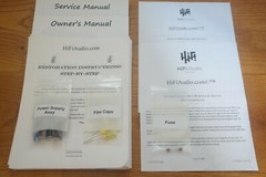 Leak TL-12.1 amplifier rebuild restoration Capacitor Kit fix repair instruction