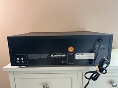 Vintage TEAC W-6000R Cassette Deck Remote Included