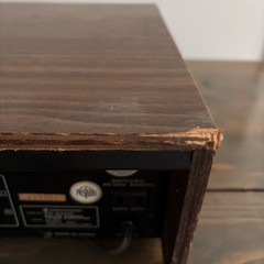 Vintage Kenwood AM/FM Stereo Receiver Model KR-2600 Powers PARTS/REPAIR ONLY