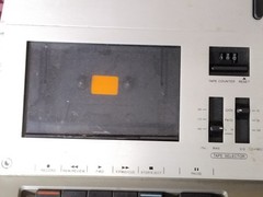 Aiwa Solid State Stereo Cassette Deck AD-1250 READ DESCRIPTION