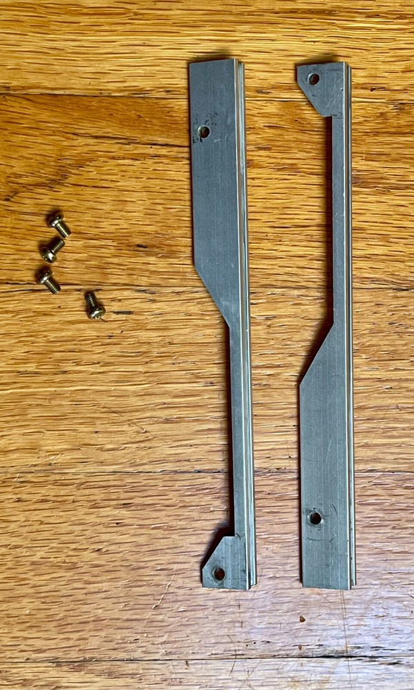 Akai GX-77 Reel-to-Reel Loading Tracks with screws