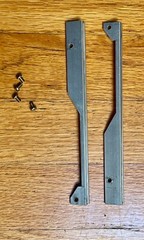 Akai GX-77 Reel-to-Reel Loading Tracks with screws