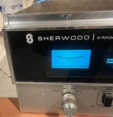 Vintage Sherwood S-7010A AM/FM Stereo Receiver For Parts/Repair