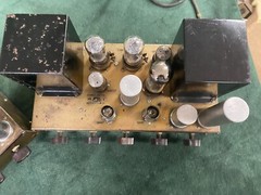 Pair of Pilotone Amplifiers AA-905 AA905 Pilot KT66 Output Tube Integrated Amps