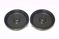 Brand New NAB Hub Adapters (one pair) for 10.5″ Reels