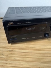 JVC RX-318BK – Vintage 2 Channel Stereo Audio Receiver – 110 Watts Per Channel