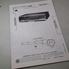 MORSE/ELECTROPHONIC TR-7100CC Stereo Receiver Manual 1974 PHOTOFACТ