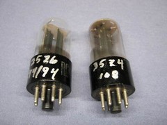 SEVEN RECTIFIER PENTODE 8 PIN TESTED EICO 666 25B6 25L6 25Z6 35Z4 USED