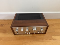 PIONEER SA-7500 II INTEGRATED AMPLIFIER WITH WOOD CASE – SERVICED – CLEANED