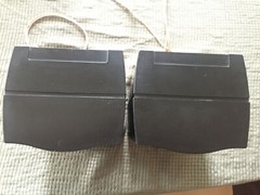 Altec Lansing Model 56 2-Way Indoor/Outdoor Bookshelf Monitor Speakers Black VTG