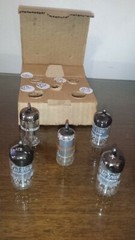 NOS – Boxed Set BELL & HOWELL 12AU7 1V2 6DT6A JAPAN Tube TV-7 No microphonics