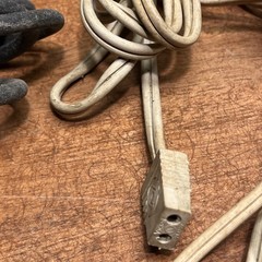 Vintage Electrical Cord Plug Lot Bakelite Lamp Appliance Wiring Untested