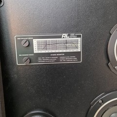 Vintage Altec Lansing AL 1000 Series Studio Monitor Floor Speakers SEE VIDEO