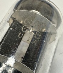 Sylvania 6SN7GTB Vacuum Tube Red Print USA 2500/2400 Estate Tested