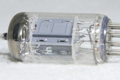 Matched Quad Telefunken ECC82/12AU7 Long Ribbed Plate Diamond Bottom 1956 Strong