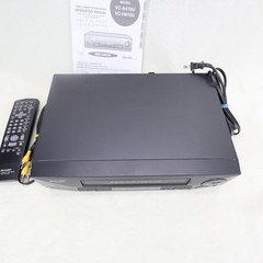 Sharp VC-A410U 4-Head VHS VCR Video Cassette Recorder Remote Manual READ parts