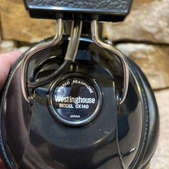 Vintage WESTINGHOUSE CX140 Japan PROFESSIONAL WIRED STEREO HEADPHONES OVER EAR