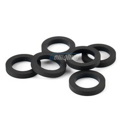 6PCS 19.9×13.8x3mm Tire Belt Loop Rubber Ring For Cassette Deck Tape Recorder