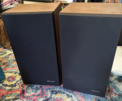 🔊 Radio Shack Realistic Optimus‑21 Speakers (Pair) – Vintage Japan – Wood Cabin