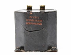 Vintage Chicago Transformer Shielded Power Supply Choke / 10.3H 486 Ohm — RM12