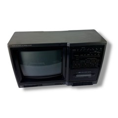(READ) Vintage General Electric TV Radio Entertainment Center 7-7800A 9.5″ RARE