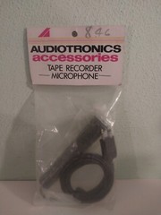 Audiotronics vintage tape recorder microphone (Model AM-1 3) 500 ohms NOS