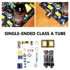 Vacuum Tube Amplifier Class A Single-ended Stereo Audio Amp DIY HiFi EL34 KitIy