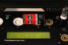 1950s RCA USA 12AU7A ECC82 7030 LONG-PLATE SINGLE-TUBE HOLY-GRAIL “D-GETTER” NOS