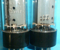 2-Ei 6CA7 EL34 Vintage Electronic Power Tubes