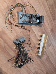 Vtg. 1960’s Webcor Danish Moderne Stereo Tube Amplifier And Preamp