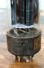 RCA 6L6GC Black Plate Power Tubes Vintage Electronics