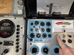 (1) Amperex By Mullard Blackburn LOW NOISE 12AX7 7025 E83CC Tube W/Matched Codes