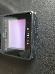 Vintage Optimus 2” LCD Color Portable TV 16-176. Powers On