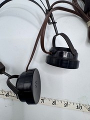 Vintage C.F. Cannon Co. Springwater NY Adjustable Headband Headset With Wired Co