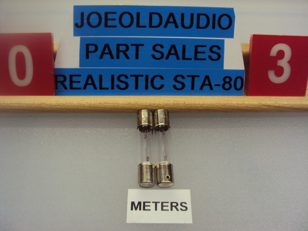 Realistic STA-80 Receiver Replacement (NEW) Meter Lamps 2 Lamps Parting STA80