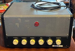 1950’s RCA MDL-2A MI-13297 PA Amplifier 3 Mic Inputs Phono Input Sold As Is