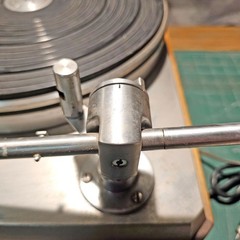 1962 Empire 298 3-Speed Turntable w/ Vintage Shure V15 Type II Cartridge TESTED