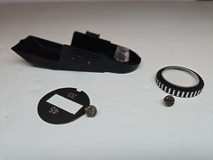 Dual 1229 1229Q Turntable- Strobe Speed Lamp Lens & Housing